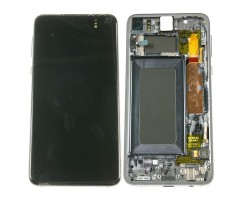 Előlap Samsung Galaxy S10e (SM-G970) keret + LCD kijelző (érintőkijelző) GH82-18852H piros (rendelésre)